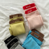 [PRE-ORDER] Autumn Color Block Socks