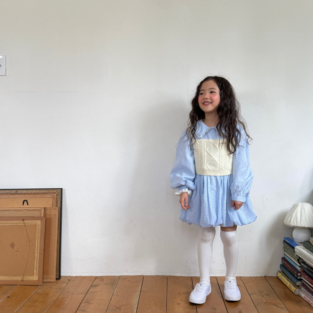 [PRE-ORDER] Preppy Pumpkin Dress