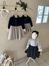 Sophie Velvet Rose Dress