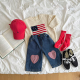[PRE-ORDER] Heart Denim Pants