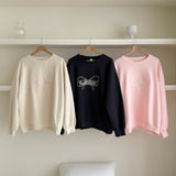 [PRE-ORDER] Mum Couple_Romantic Crop Sweatshirt