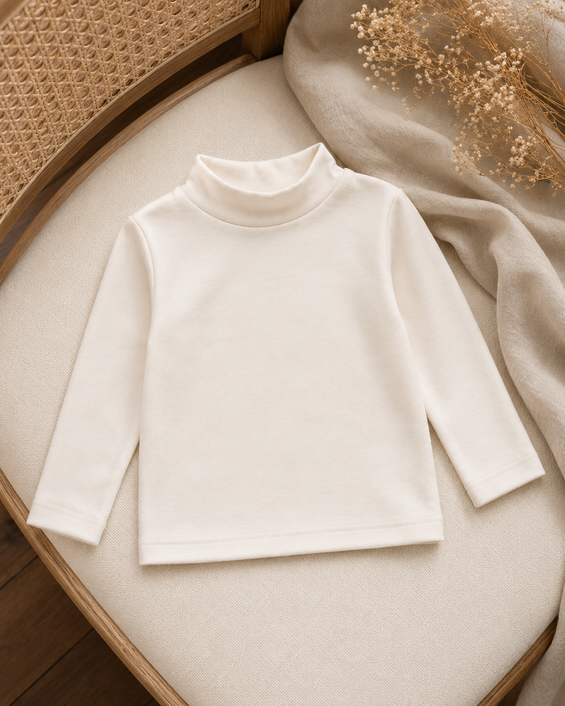 Classic Mock Neck Top