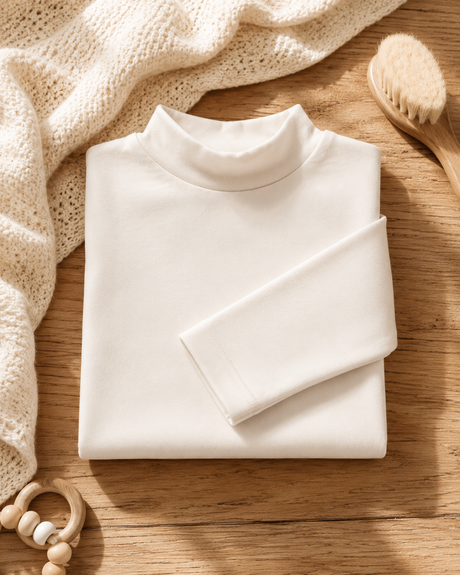 Classic Mock Neck Top