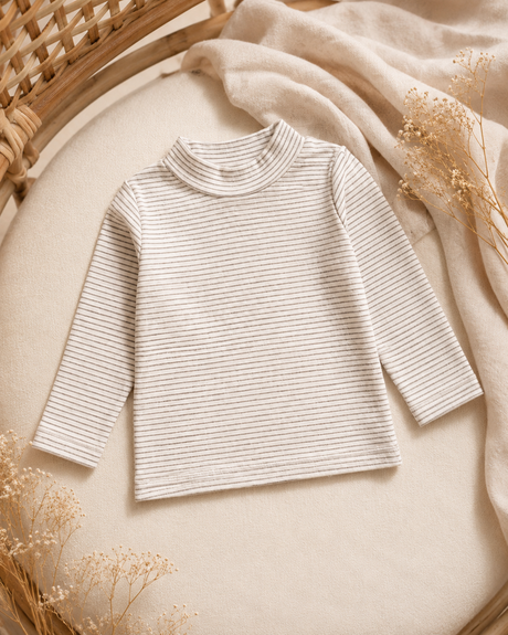 Classic Mock Neck Top