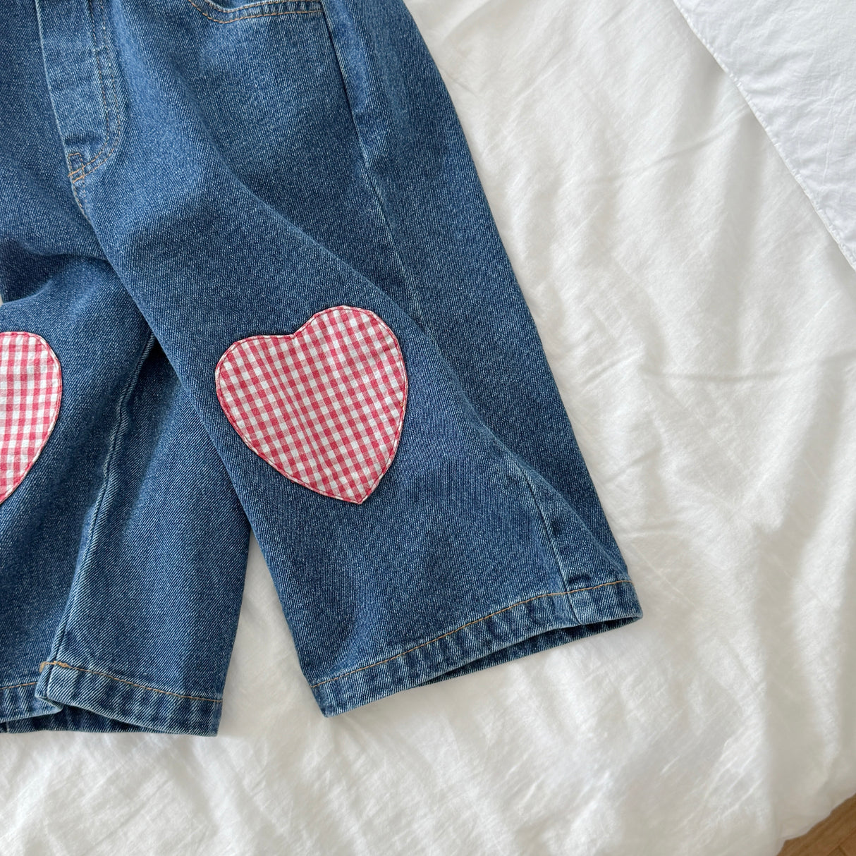 [PRE-ORDER] Heart Denim Pants