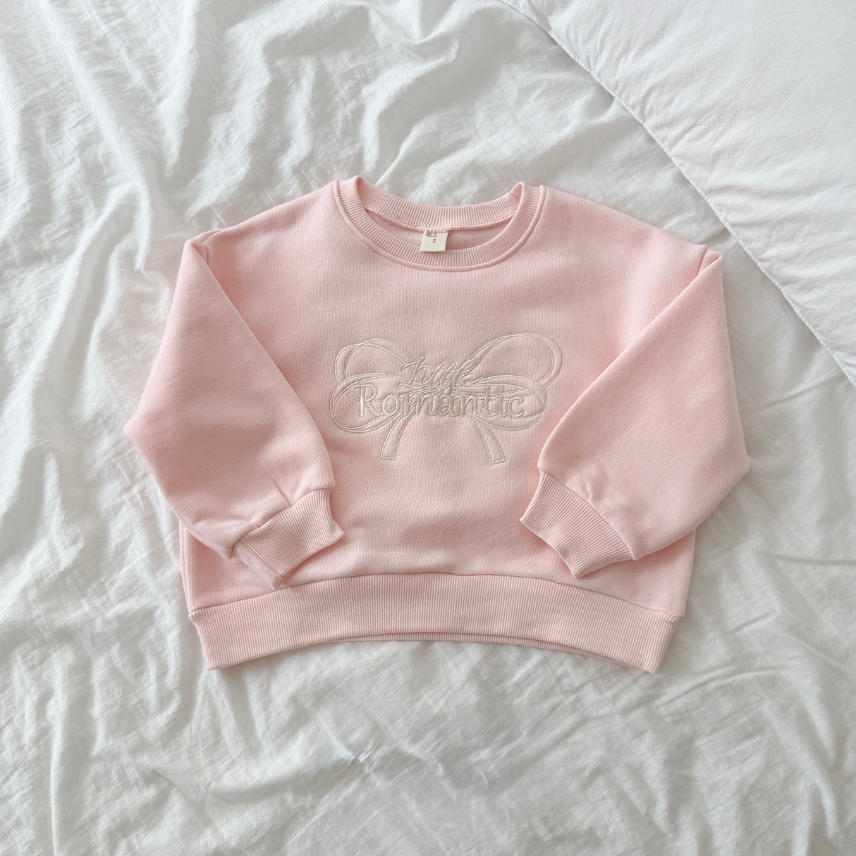 [PRE-ORDER] Mum Couple_Romantic Crop Sweatshirt