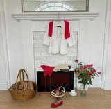 Ensera Cotton Ruffle Dress