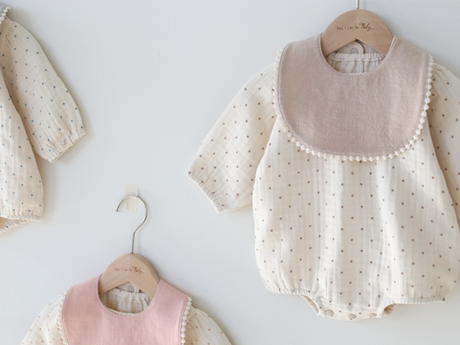 Organic Cotton Double sided bib