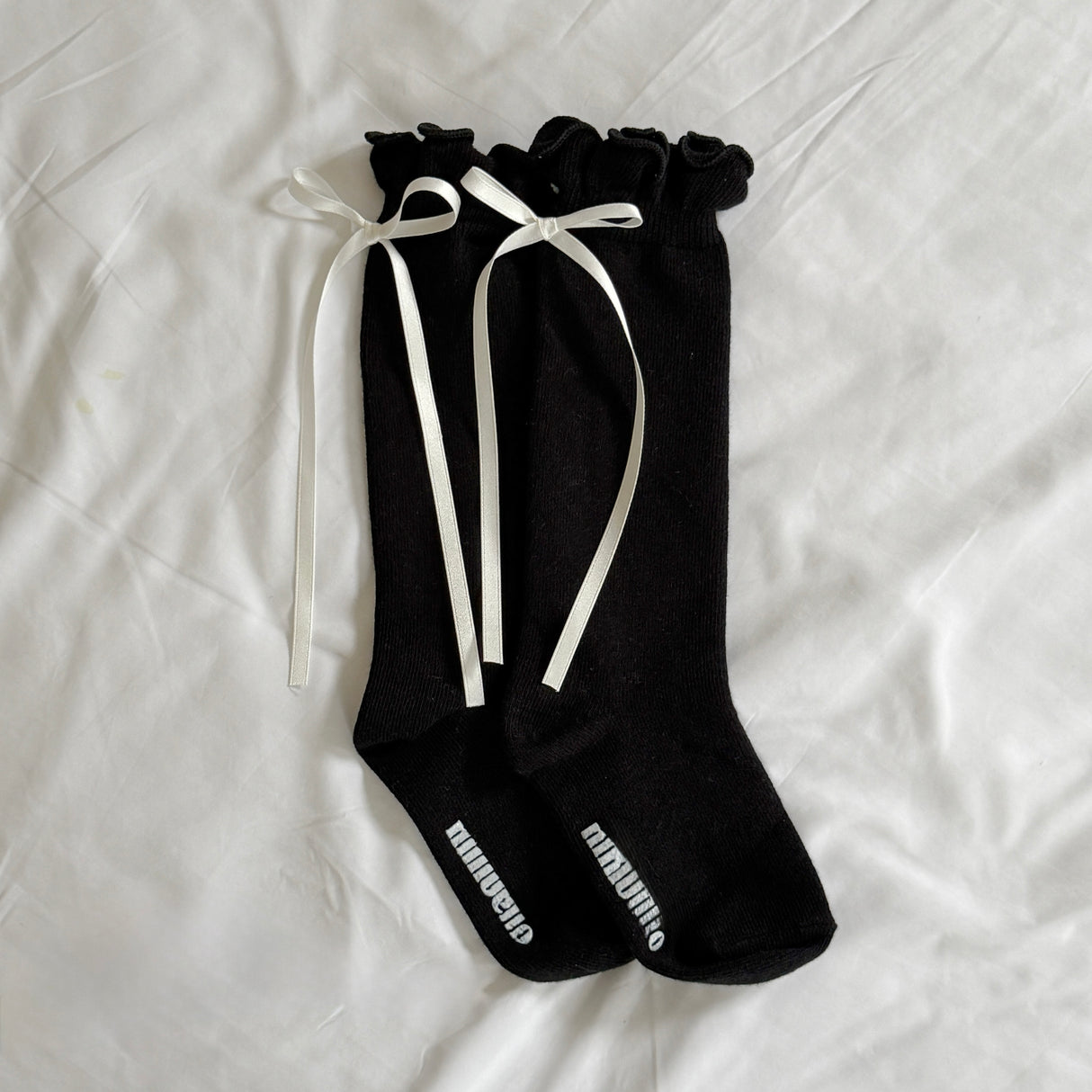 [PRE-ORDER] Ribbon Back Socks (2-Pack)