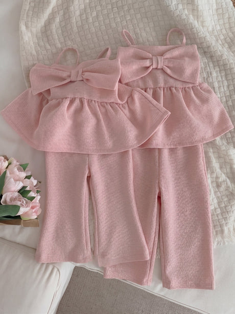 Elise Ribbon Tweed Set