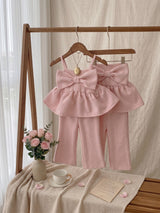 Elise Ribbon Tweed Set