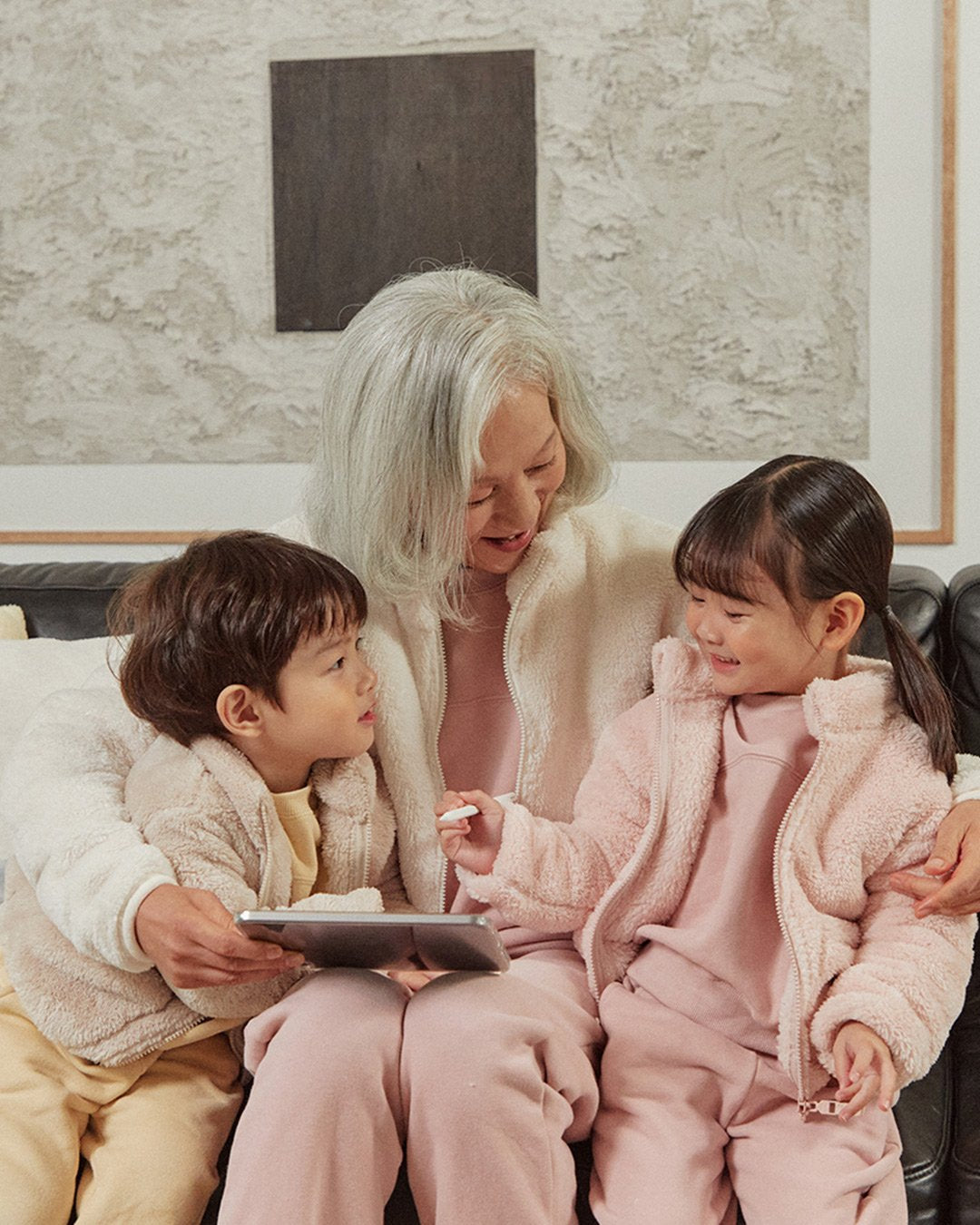 Soft Teddy Mum & Daddy Jacket