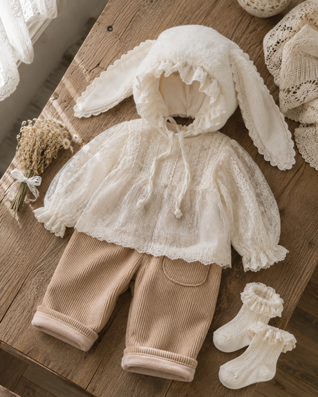 Fluffy Bunny Bonnet