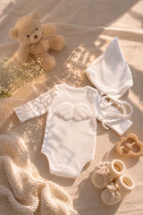 Flutter Sleeve & Bonnet Set