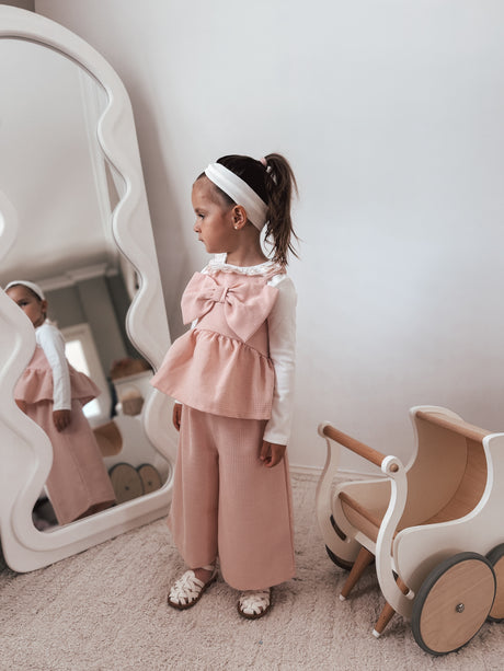 Elise Ribbon Tweed Set