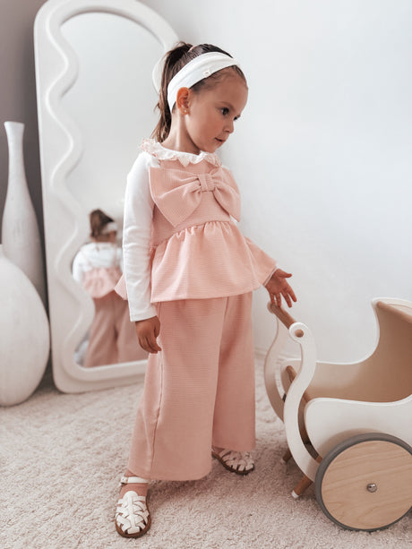 Elise Ribbon Tweed Set