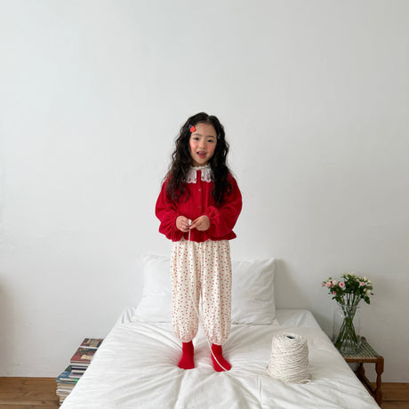 [PRE-ORDER] Berry Eyelet Cardigan