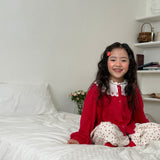 [PRE-ORDER] Berry Eyelet Cardigan