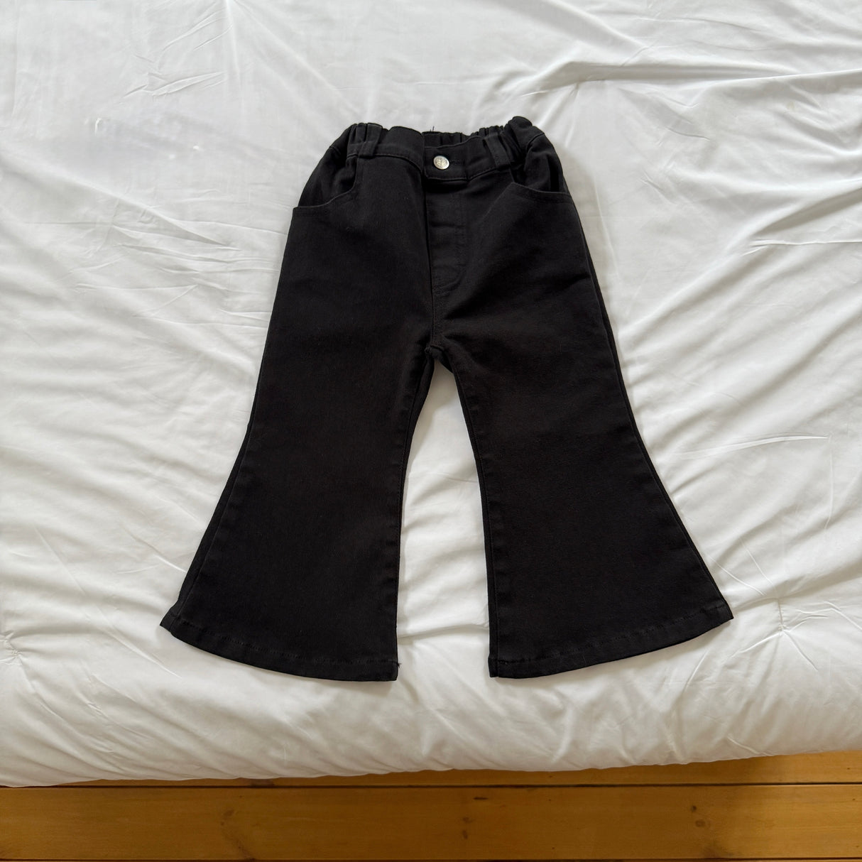 [PRE-ORDER] Ribbon Denim Bootcut Pants
