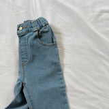 [PRE-ORDER] Ribbon Denim Bootcut Pants