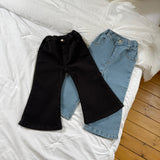 [PRE-ORDER] Ribbon Denim Bootcut Pants