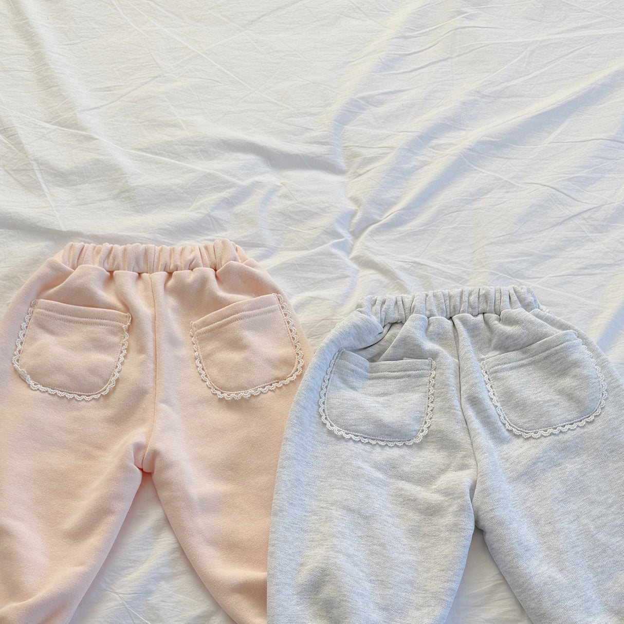[PRE-ORDER] Milk Lace Jogger Pants (Mummy & me)