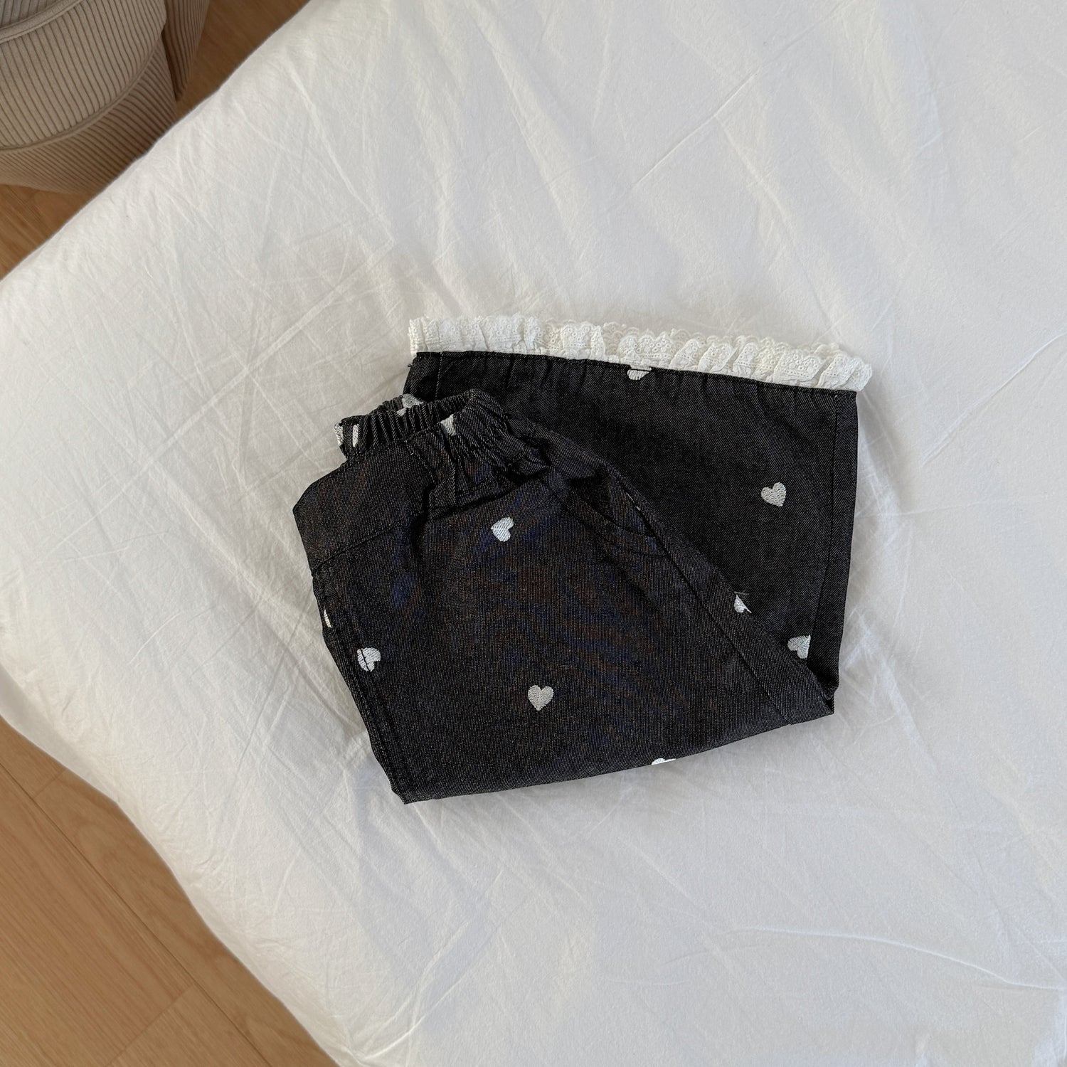 [PRE-ORDER] Heart Cookie Denim Pants