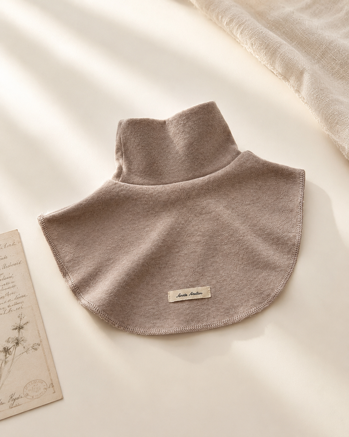 Layered Mock Neck Top