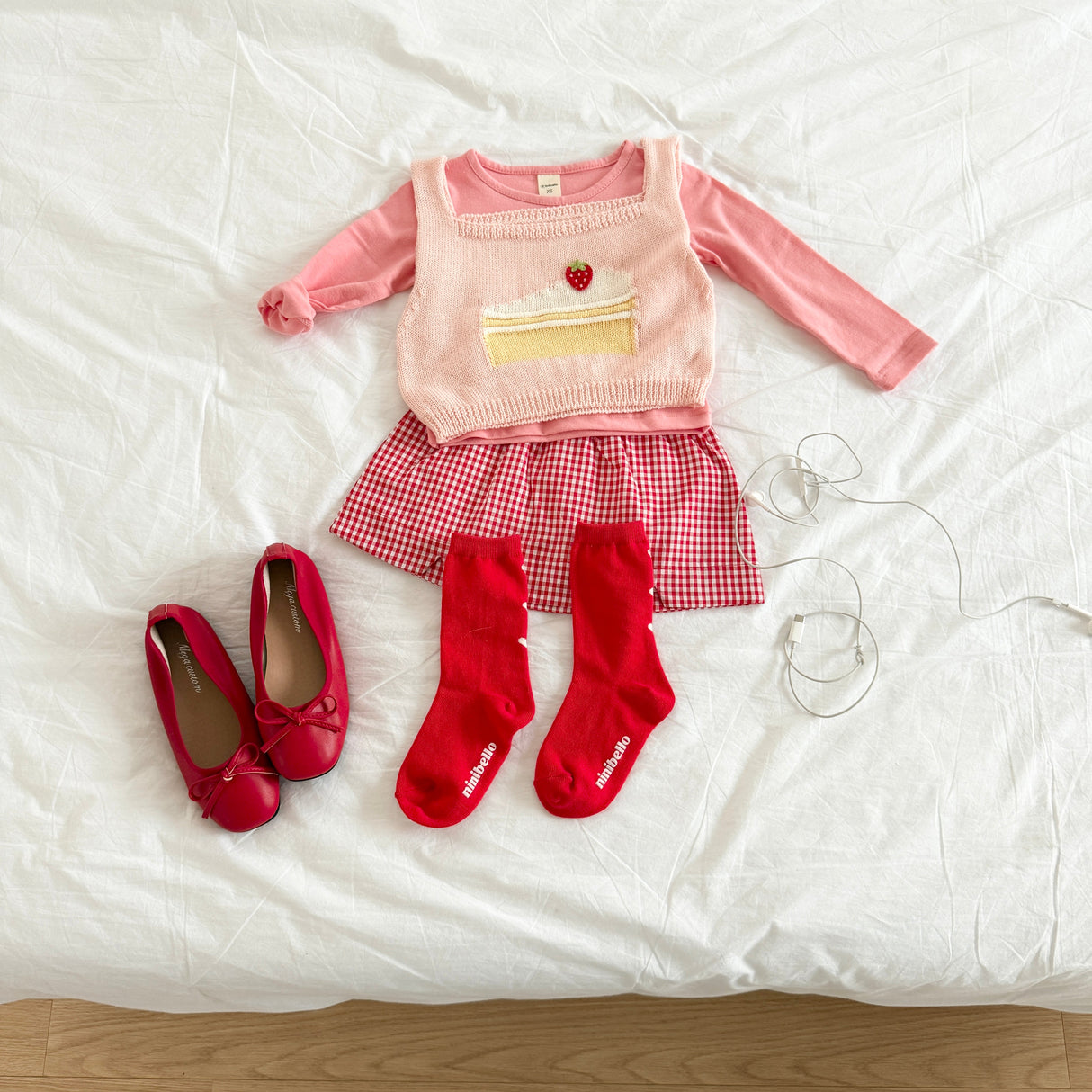 [PRE-ORDER] Spring Check Skirt