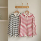 [PRE-ORDER] Heart Patch Collared Tee (Mummy & me)