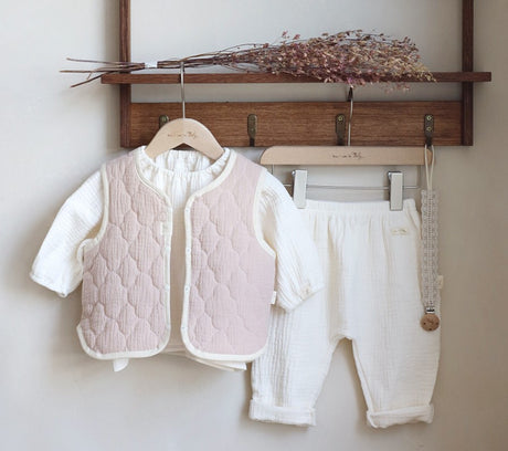 Pastel Quilted Vest