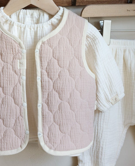 Pastel Quilted Vest