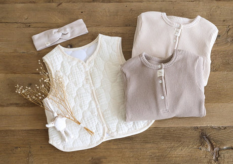 Pastel Quilted Vest