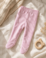 Velour Footed Leggings