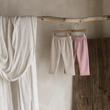 Warm Fleece-lined Rib Legging