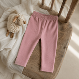 Warm Fleece-lined Rib Legging
