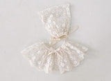 Daisy Lace Capron & Bonnet