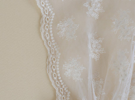 Elysian Lace Vest & Bonnet