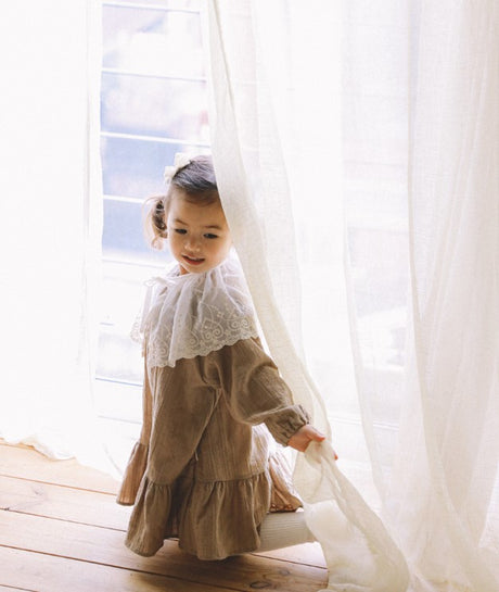 Fall in love Lace Capron & Bonnet