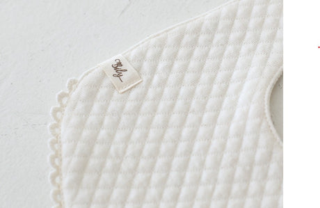 Organic Cotton Mascarpone Bonnet & Bib