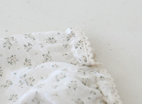 Organic Cotton Mascarpone Bonnet & Bib