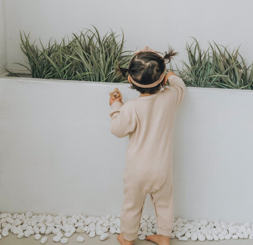 Bily Ribbed All in one Bodysuit