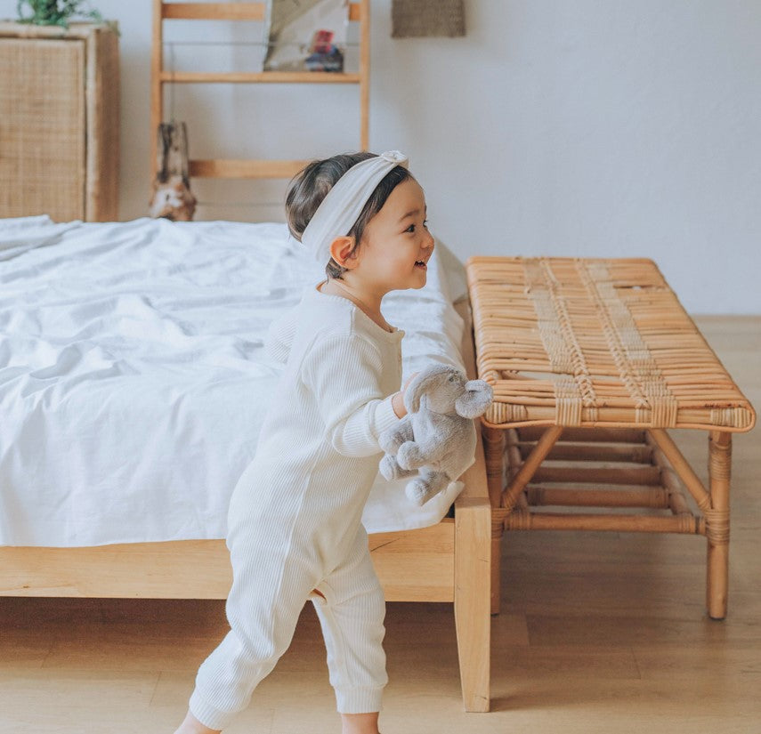 Bily Ribbed All in one Bodysuit