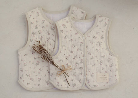 Berry Quilted Vest
