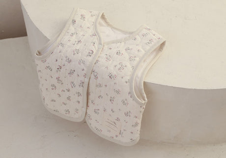 Berry Quilted Vest