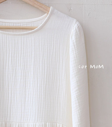 Milky Cream mum's dress