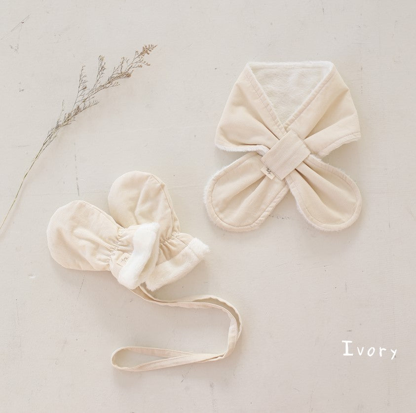 Pastel Snow Winter Scarf