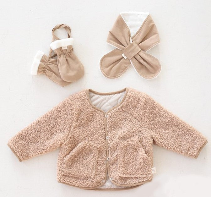 Pastel Snow Winter Scarf