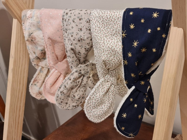 Snow Winter Scarf - Midnight