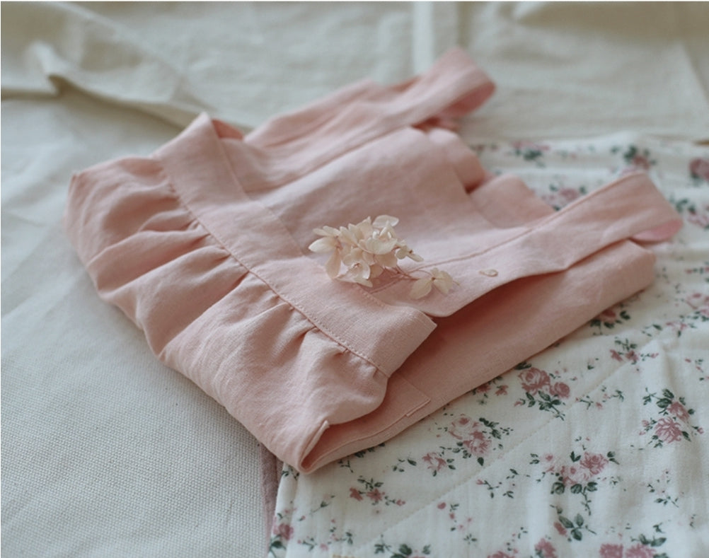 Bily Linen Apron - Kid's